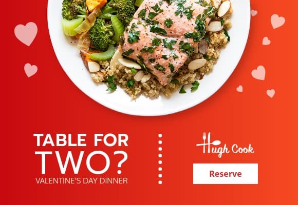 Table For Two on Valentine's Day Netboard