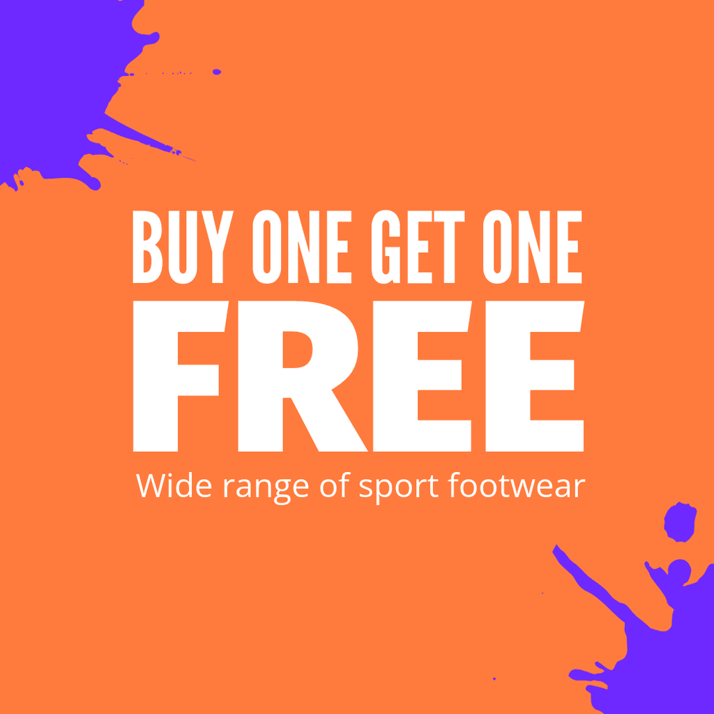 Wide Range Sport Footwear BOGO