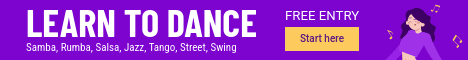 Learn to Dance with Free Entry Main Banner