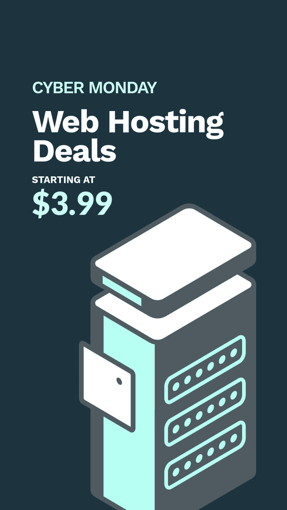 Cyber Monday Web Hosting Deals Story
