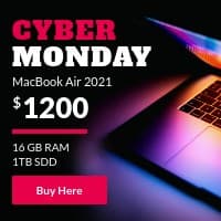 Cyber Monday Colorful MacBook Air Small Square