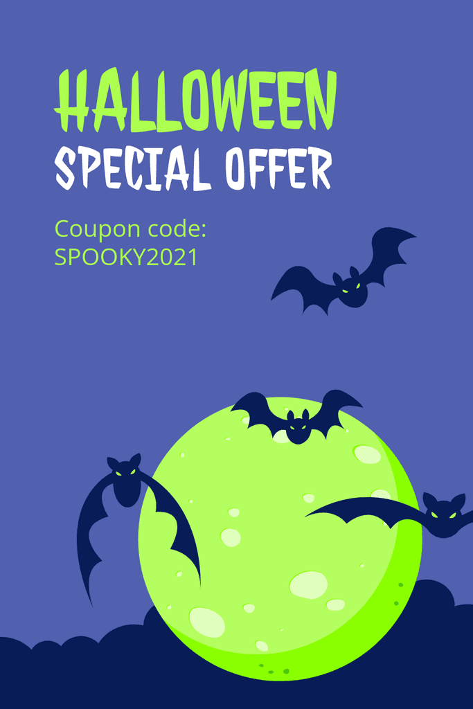 Halloween Special Offer Pinterest Pin Tall
