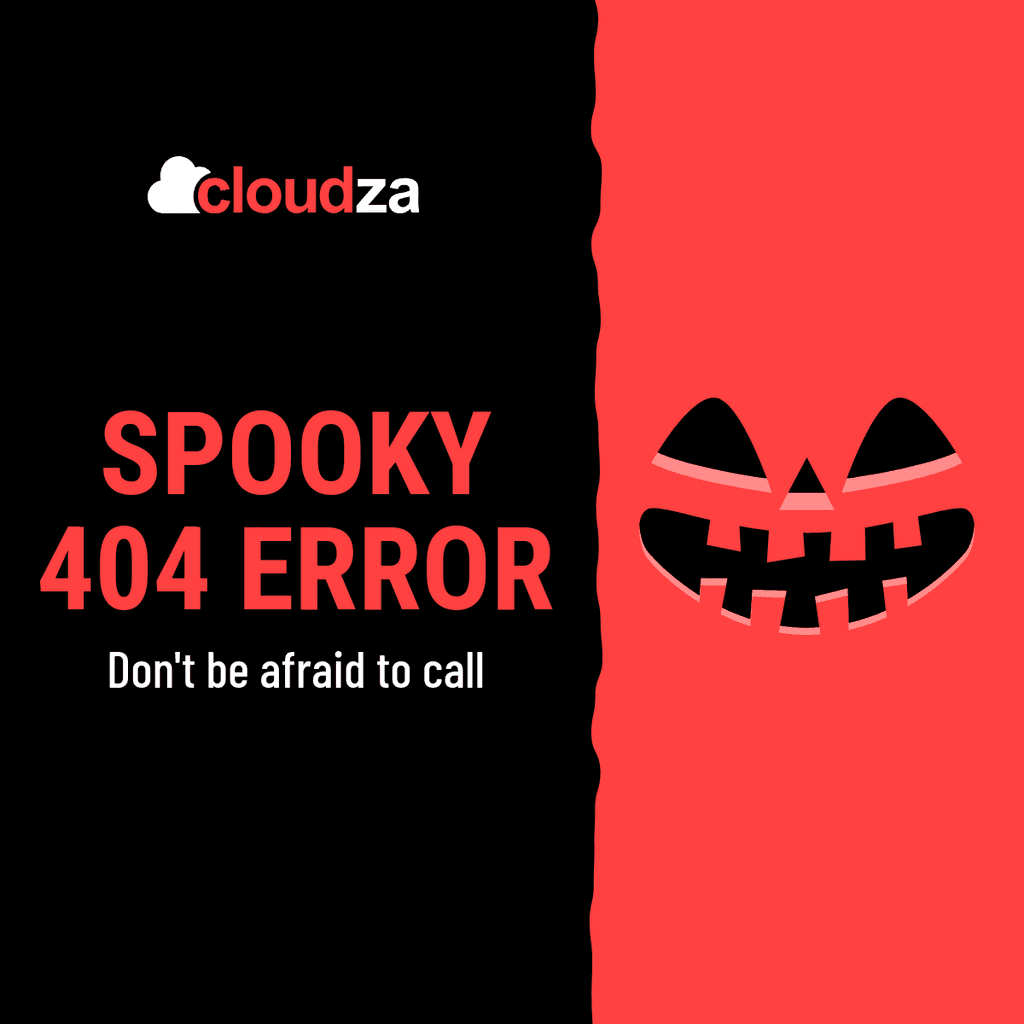 Spooky Halloween 404 Facebook Square Post