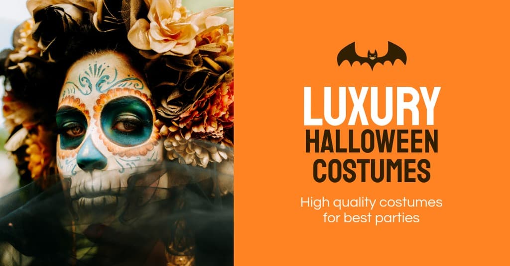 Luxury Quality Halloween Costumes Facebook Sponsored Message