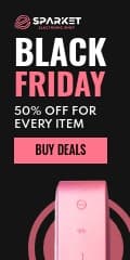 Black Friday Pink Portable Speaker