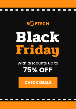 Orange Black Friday Road Discount Triple Widescreen