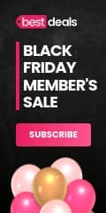 Black Friday Members Sale Vertical Banner