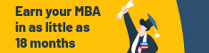 Earn your MBA Degree Half Banner