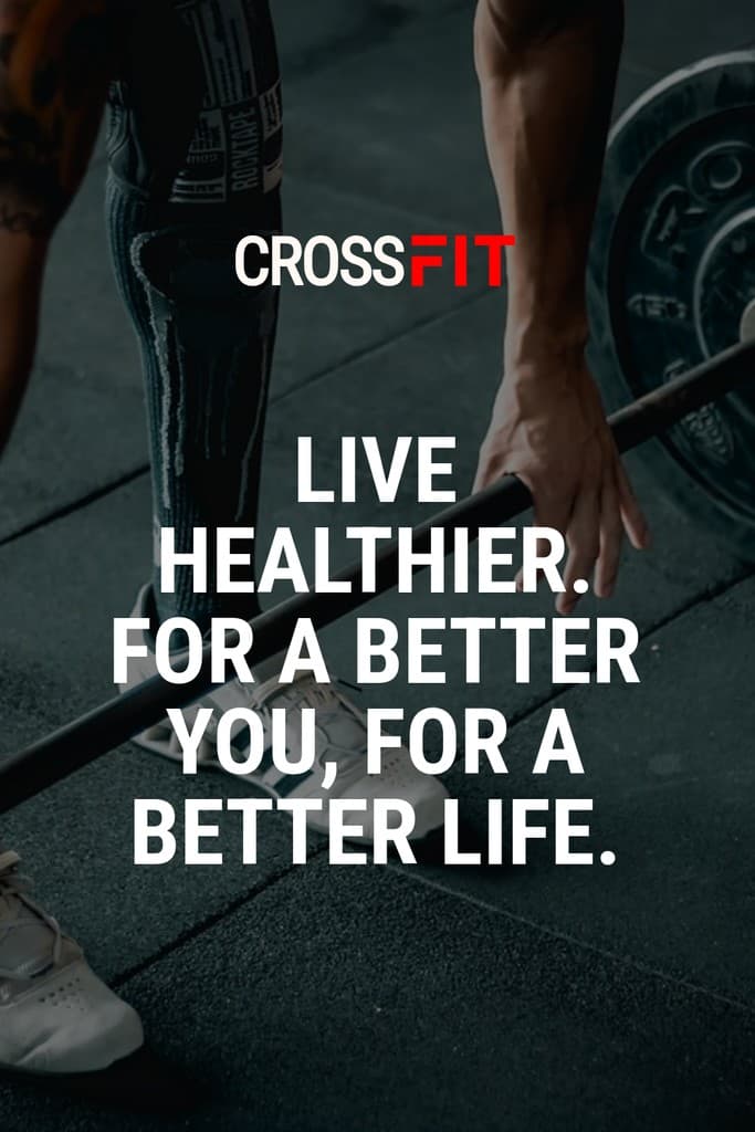 Live Healthier Better You Pinterest Pin Tall