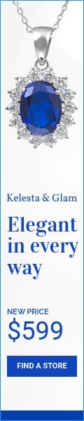 Elegant Sapphire Necklace Skyscraper