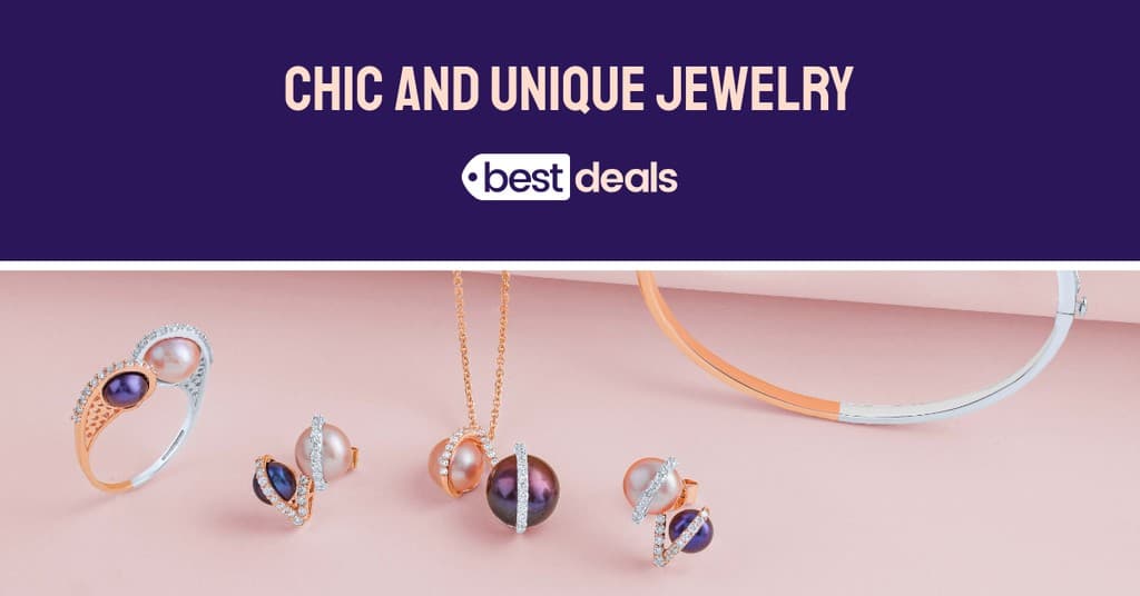 Chic and Unique Jewelry Deals Facebook Sponsored Message