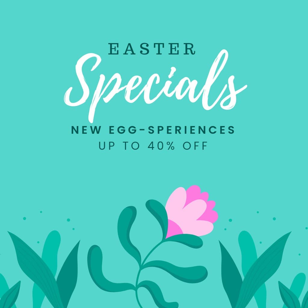 Easter Specials New Egg-sperience Instagram Post