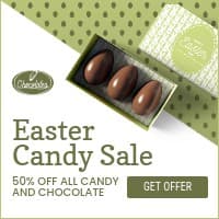 Green Easter Candy Sale Small Square