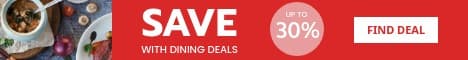 Save Money with Dining Deals Main Banner