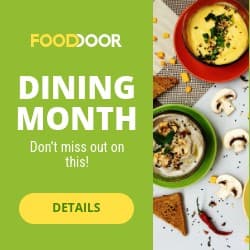 FoodDoor Dining Month Offer Square