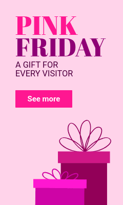 Pink Friday Gift for Every Visitor