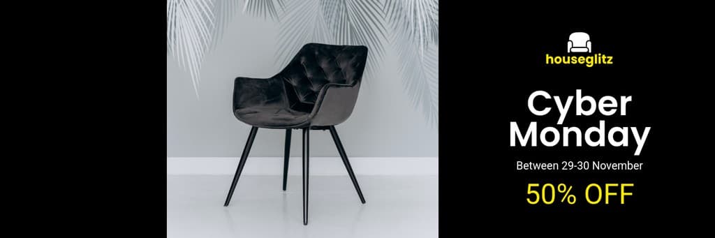 Cyber Monday Black Chair Discounts X Header
