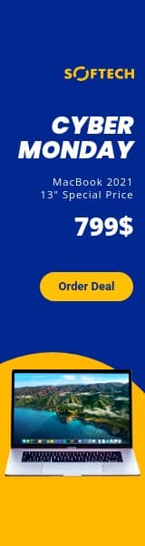 Cyber Monday MacBook 2021 Deal Wide Skyscraper