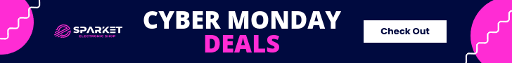 Blue Cyber Monday Pink Deals Leaderboard