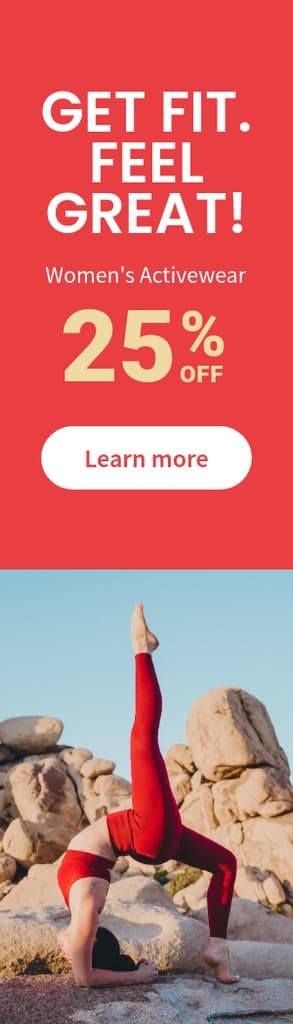 Get Fit with Women's Activewear Portrait