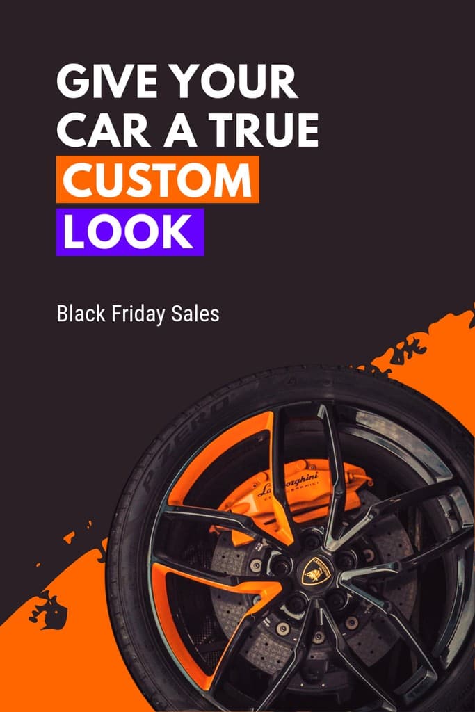 Black Friday Custom Car Rims Pinterest Pin Tall