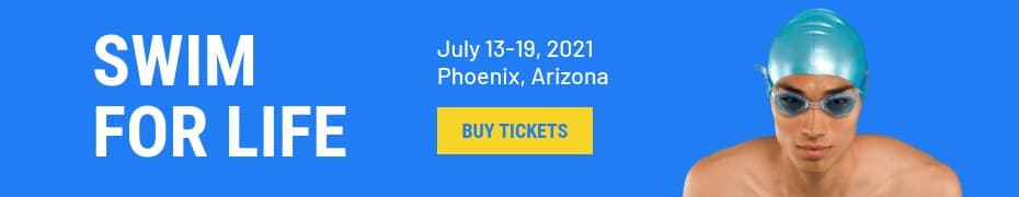 Swim for Life Charity Event Top Banner