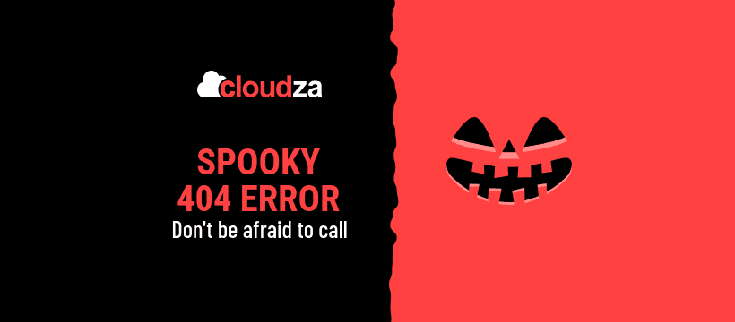Spooky Halloween 404 Facebook Cover