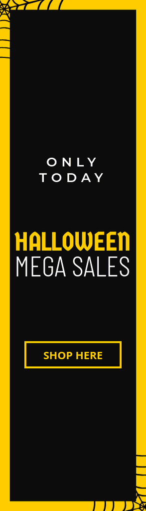 Halloween Mega Sales Only Today Portrait