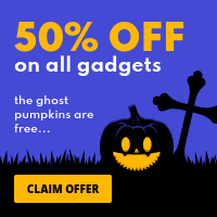 Gadget Sale with Free Ghost Pumpkins Small Square