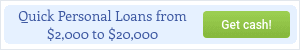 Get Quick Personal Loans Mobile Banner