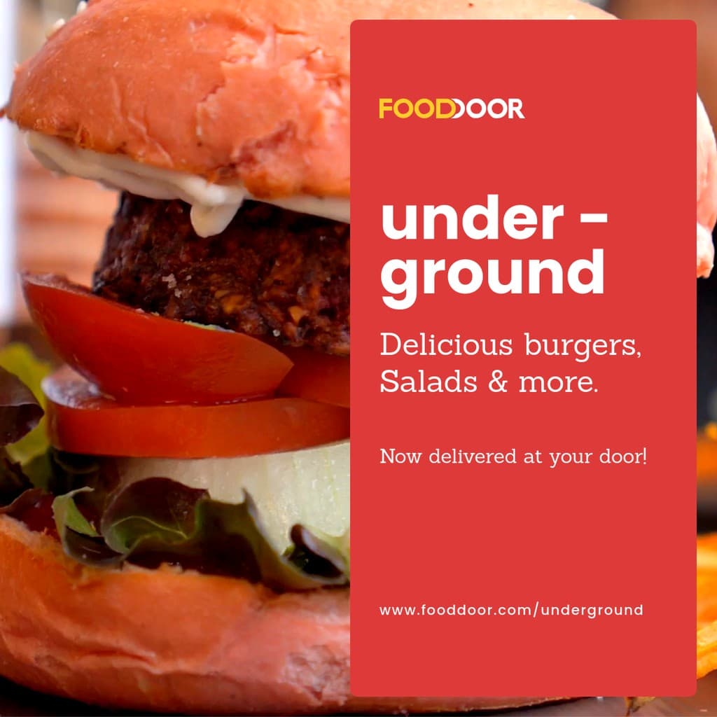 Hamburger Underground Food Video Facebook Square Video