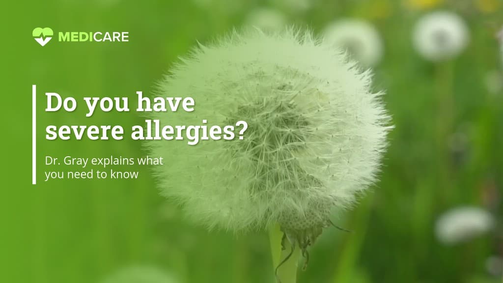 Doctor Gray About Severe Allergies Video Facebook FHD Video