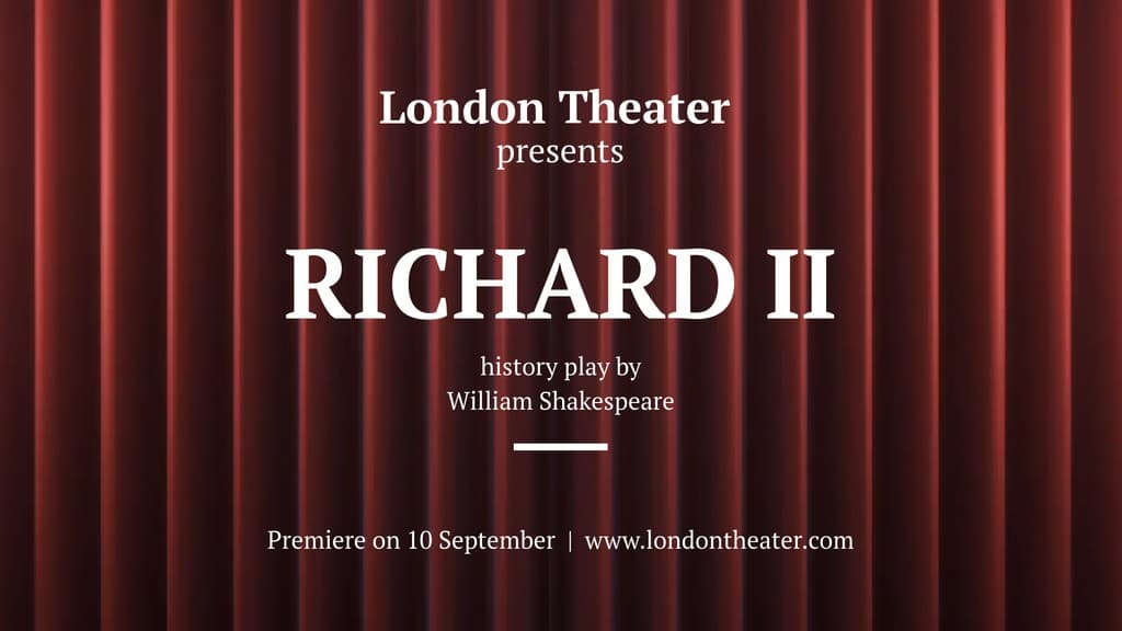 Theater Shakespeare Play Video Facebook FHD Video