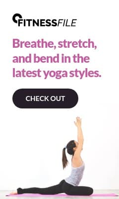 Breathe Stretch Yoga Vertical Rectangle