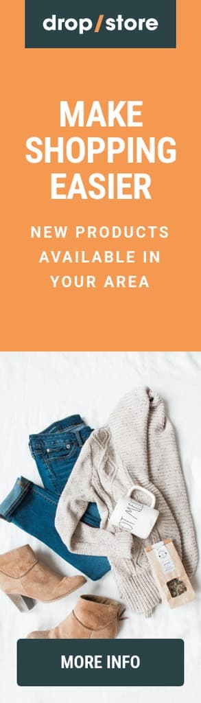 Make Shopping Easier Drop Store Portrait