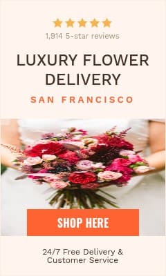Luxury Flower Delivery Vertical Rectangle