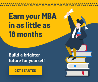 Earn your MBA Degree Large Rectangle