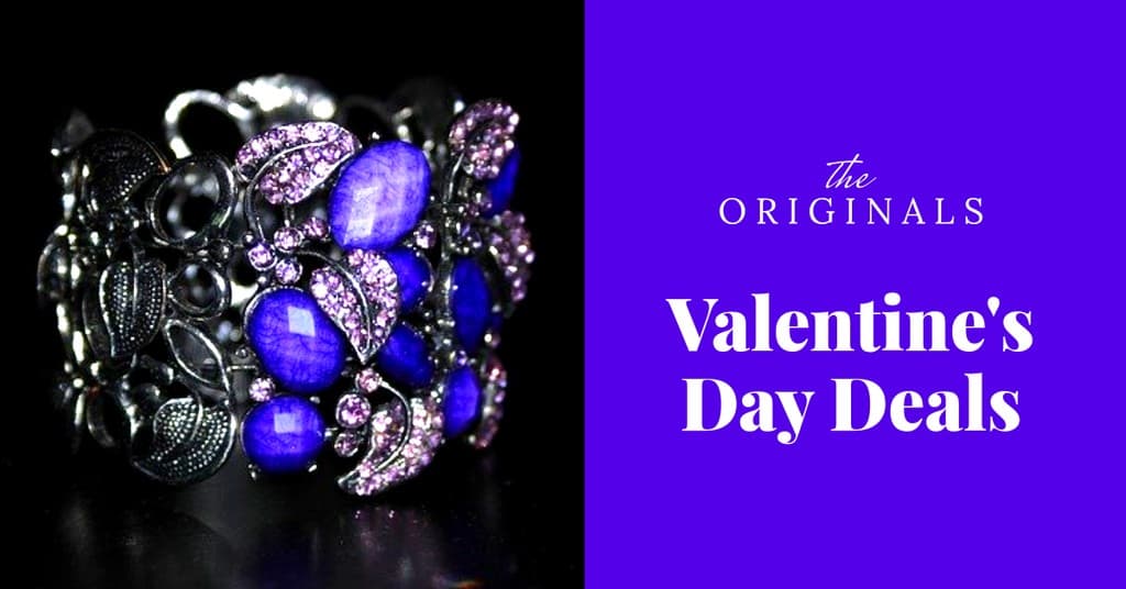 Valentine's Day Blue Jewelry Deals Facebook Sponsored Message
