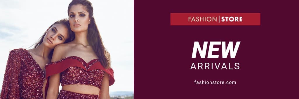 Fashion Store New Arrivals X Header