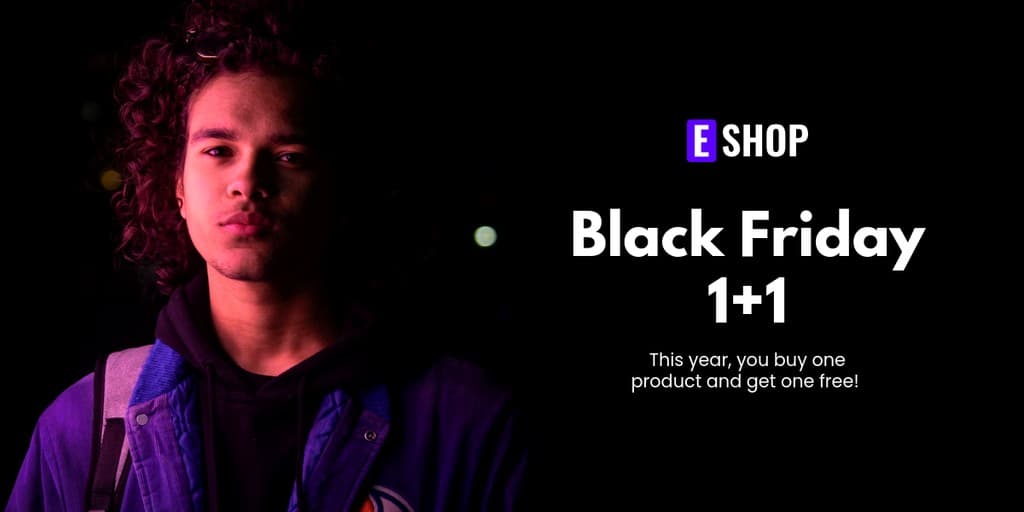 One Plus One Black Friday X Image Post