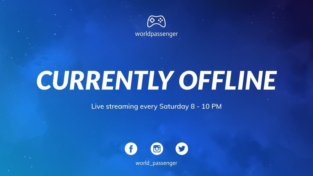 World Passenger Twitch Video Cover Twitch Video Player Banner