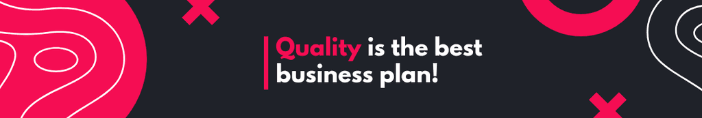 Quality is the Best Business Plan Linkedin Page Cover Linkedin Page Cover