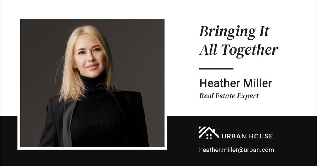 Bringing All Together Real Estate Expert Facebook Sponsored Message