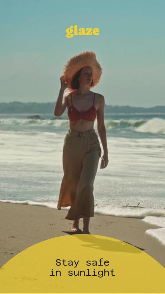 Safe in Sunlight Glaze Skincare Video Story