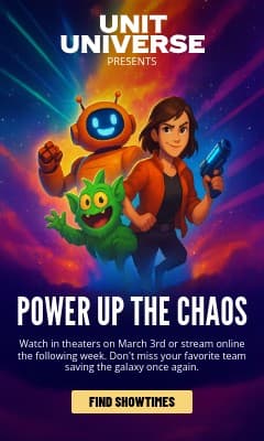 Power Up the Chaos Unit Universe Movie Animated Vertical Rectangle