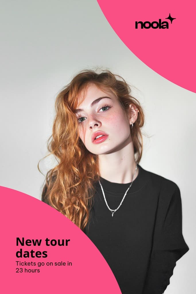 Noola New Tour Date Tickets Animated Pinterest Pin Tall