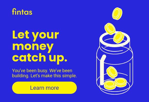 Let Your Money Catch Up Fintas Finance Animated Netboard