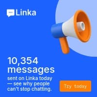 Announce Messages Sent with Linka Animated Small Square