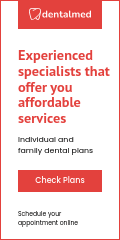 Affordable Dental Service Plans Vertical Banner