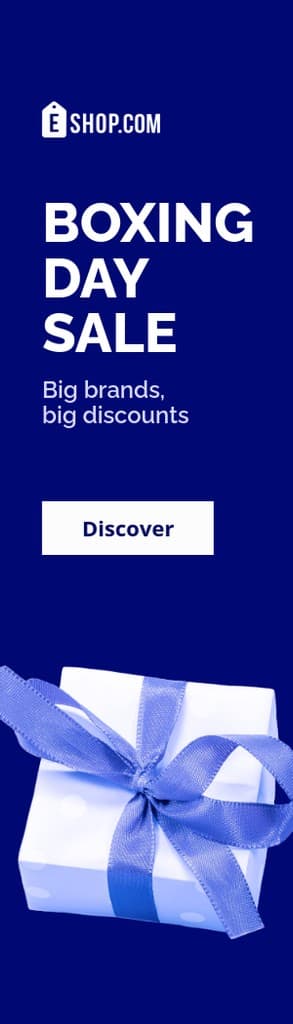 Boxing Day Big Brand Sale Portrait